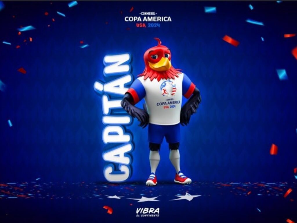 Capitán, la mascota de la Copa américa 2024